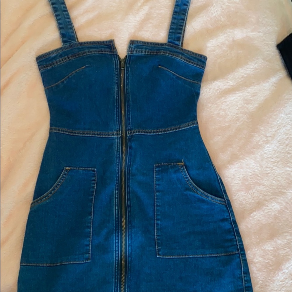 Denim dress